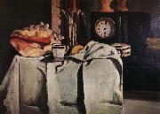 Paul Cezanne The Black Marble Clock oil on canvas